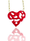 HEART TO HEART SMALL RED PENDANT-BACK IN STOCK