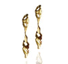 TWIST STICK GOLDEN EARRINGS-BACK IN STOCK