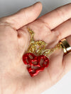 HEART TO HEART SMALL RED PENDANT-BACK IN STOCK