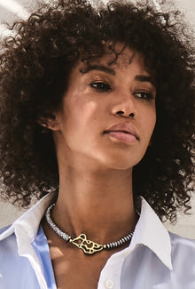  NIGERIA HEMATITE  NECKLACE