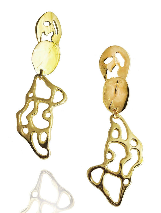 NIGERIA GOLDEN EARRINGS