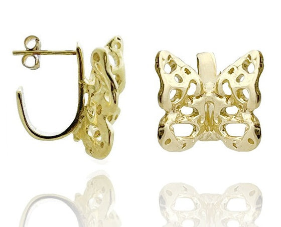 PAPILIONEM SMALL HOOPS GOLD EARRINGS