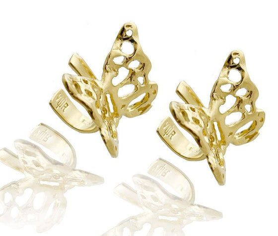 PAPILIONEM SMALL HOOPS GOLD EARRINGS