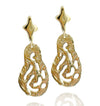 TANZANIAN GOLD DROPS EARRINGS