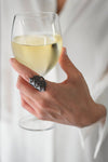THE EMPIRE RHODIUM RING-ORDER YOUR SIZE