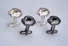 FLUID ROCK SILVER CUFFLINKS-BACK IN STOCK