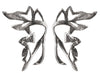 MORPHO SILVER EARRINGS