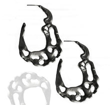  NURU RHODIUM EARRINGS