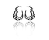 NURU RHODIUM EARRINGS