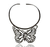 PAPILIONEM XL RHODIUM NECKLACE