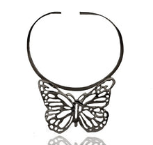  PAPILIONEM XL RHODIUM NECKLACE