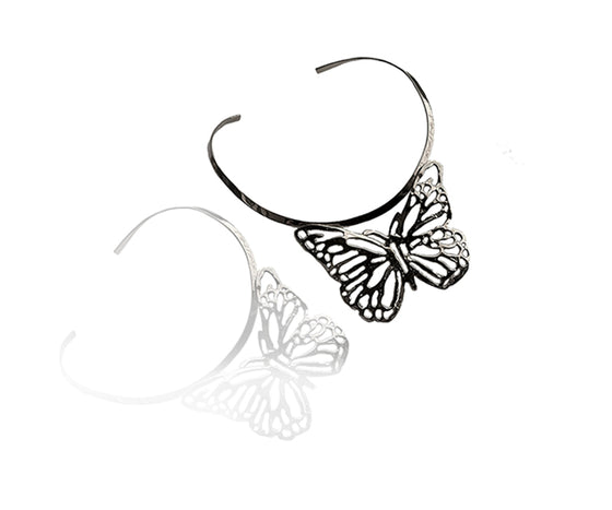 PAPILIONEM RHODIUM NECKLACE
