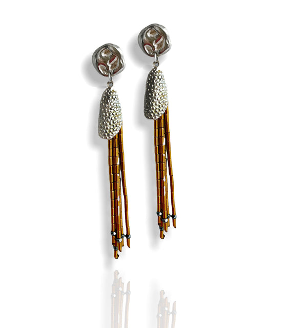 GOLDEN HEMATITE WATERFALLS CHANDELIERS-ONLINE EXCLUSIVE