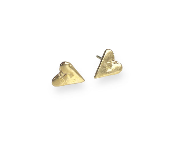 HEART 2 HEART XS GOLD EARRINGS