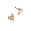 HEART 2 HEART XS GOLD EARRINGS