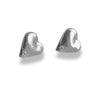 HEART TO HEART SILVER EARRINGS