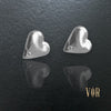 HEART TO HEART SILVER EARRINGS