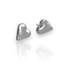 HEART TO HEART SILVER EARRINGS