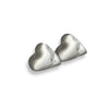 HEART TO HEART SILVER EARRINGS