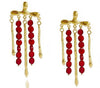 NAIROBI BAMBOO CORAL EARRINGS