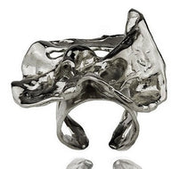  BIG KAHOONA RHODIUM RING