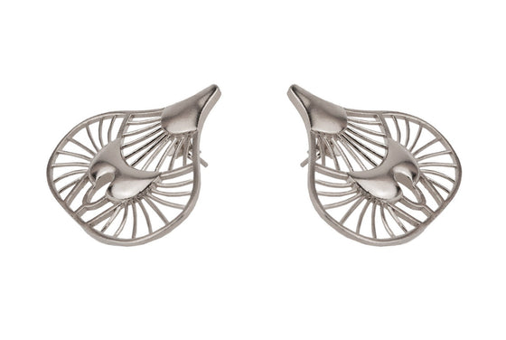 THE EMPIRE BELLS SILVER EARRINGS
