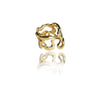 SMALL FLUID GOLD RING