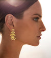 ALL EYES ON ME-THE SUPER PROTECTOR GOLD EARRINGS