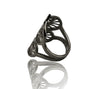 THE EMPIRE RHODIUM RING-ORDER YOUR SIZE