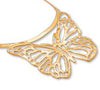 PAPILIONEM XL GOLD NECKLACE