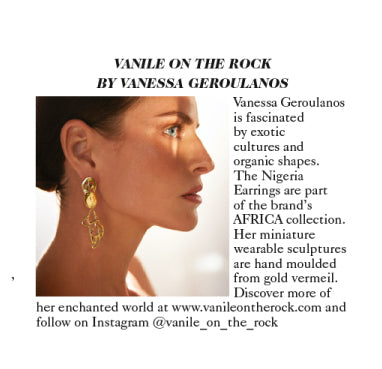 NIGERIA GOLDEN EARRINGS
