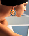 NURU RHODIUM EARRINGS