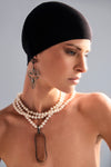 TIMES RHODIUM EARRINGS