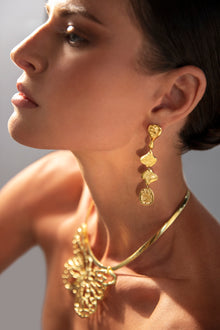  ETHIOPIA GOLD EARRINGS