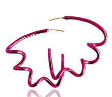  SPIRA FUCHSIA PINK EARRINGS