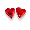 HEART TO HEART RED EARRINGS
