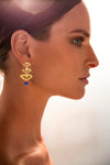 ALL EYES ON SAFE ME GOLD EARRINGS-BACK IN STOCK