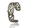 MELTED SMALL RHODIUM CUFF-BACK IN STOCK
